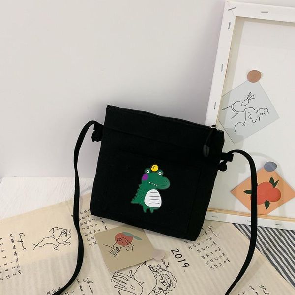 

evening bags bucket bag single shoulder canvas simple wild detachable fashion female diagonal folding green shopping