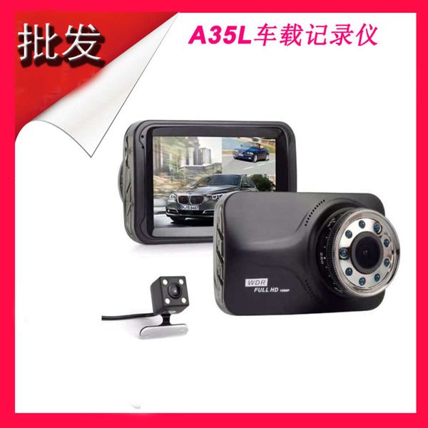 

new 3 inch hd night vision dual lens metal dash cam reversing image 1080p car dvr