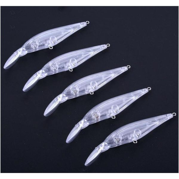

abs plastic embryo fishing bait unpainted blank body lure 11.2cm 9g shallow diving swimbaits diy colo jllogd outbag2007