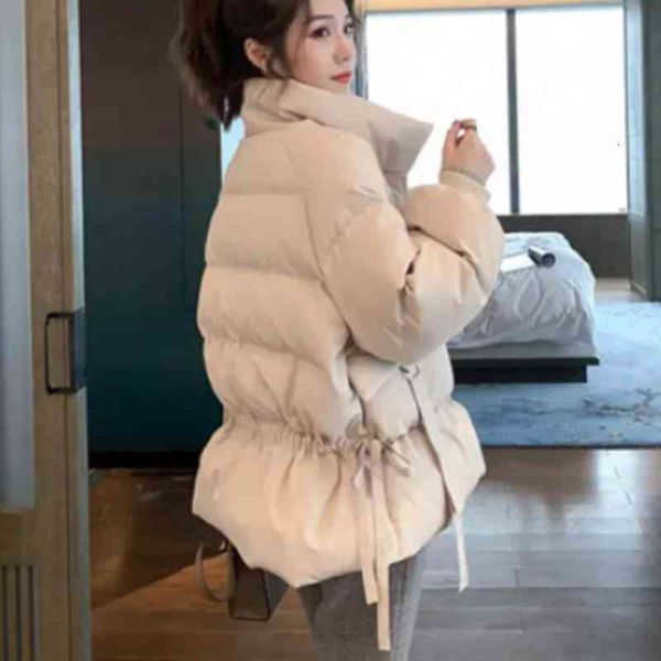 

women's down & parkas clothes short loose wild bread coat plus size thick warm jackets 3dbv, Black