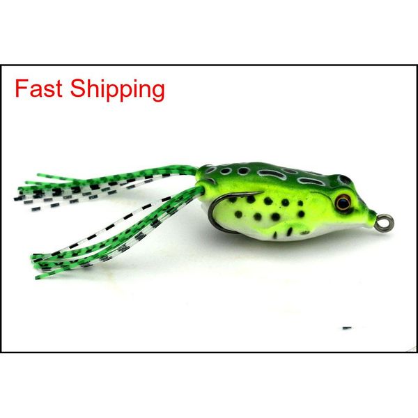 

100pcs soft plastic fishing lures frog lure with hook water 5.5cm 8g meb hairclippers2011