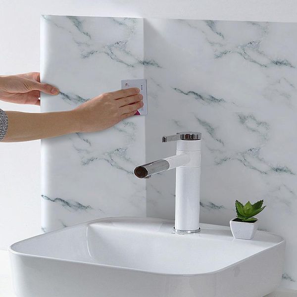 

wallpapers thicken kitchen stickers self-adhesive waterproof and moisture-proof wall high temperature cabinet countertiles