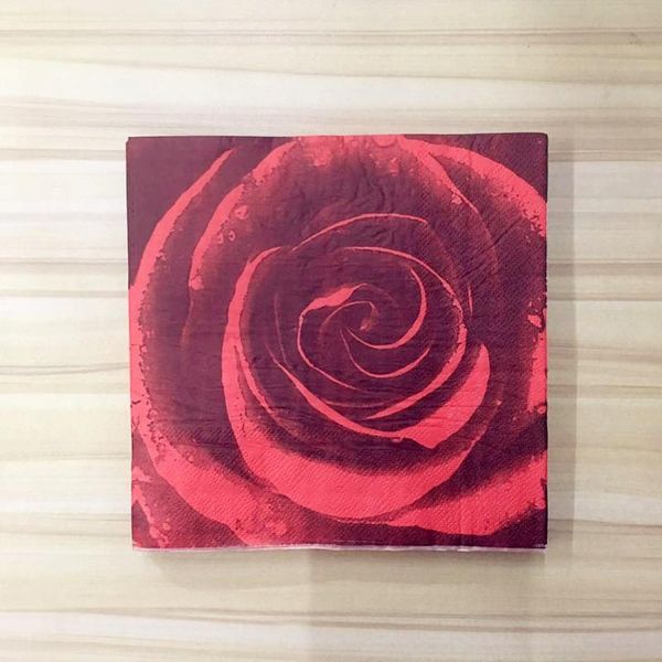 

disposable dinnerware 20pcs/pack 33x33cm vintage flowers paper napkins cafe&party tissue decoupage decoration