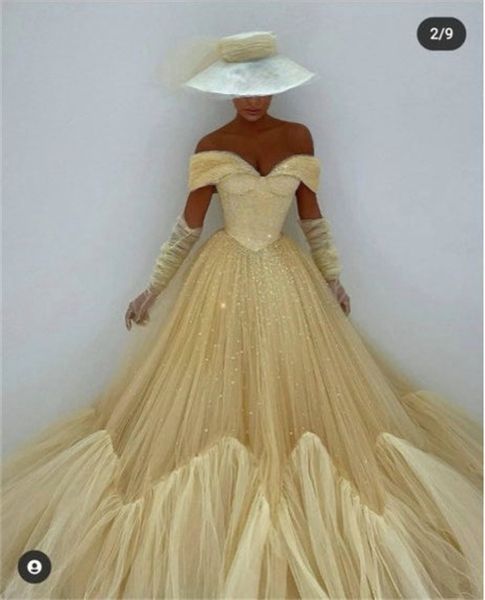

sparkly champagne prom dresses off the shoulder a line ruffles evening gowns vestidos de soiree longue robes tulle party dress, Black