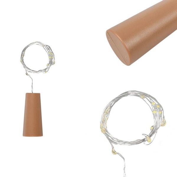 

strings cork bottle light 2m diy led bar birthday party wine ser