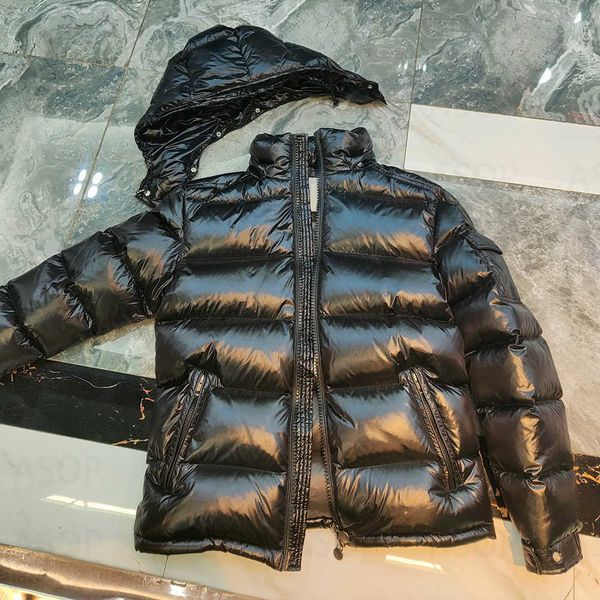 

2021 men designer monclair jacket chaqueton mens dresses down jacket women italy luxury dress maya windbreaker coat brand jeans, Black