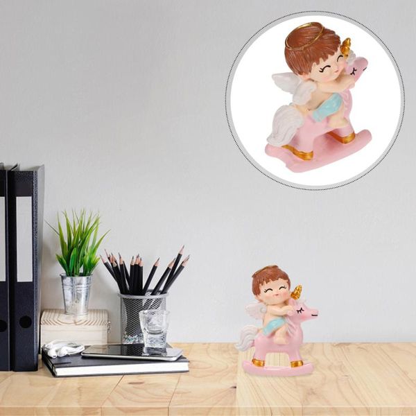 

other festive & party supplies resin little angel cake er figurine decoration for birthday