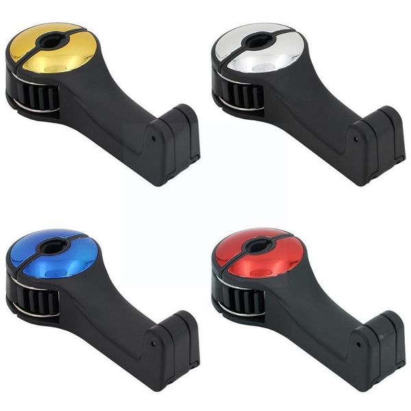 

hook hanger back 2 in 1 car headrest with phone holder handbag purse foldble seat for bag clips grocery cloth y9v0
