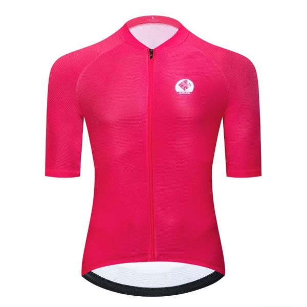 

racing jackets cycling jersey quick dry short sleevess pro mtb ciclismo maillot ropa breathable team bike shirt, Black;red