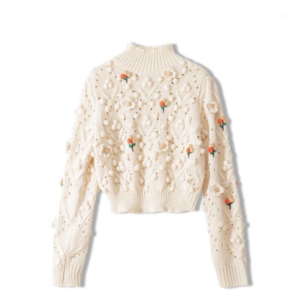 

women's sweaters 2021 winter sweater long sleeve apricot beads fashion womens clothes pullover, White;black