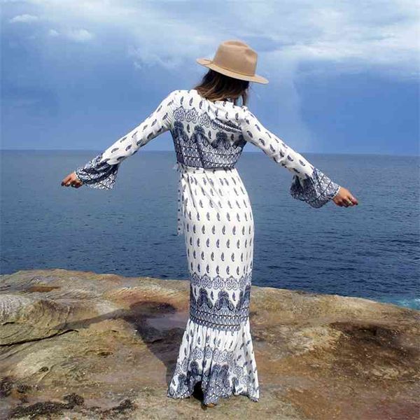 

women beachwear bohemian long beach dress wholesaleby air