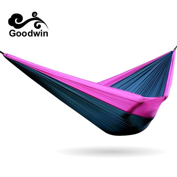 

double comfortable parachute cloth hammock 300kg super load bearing