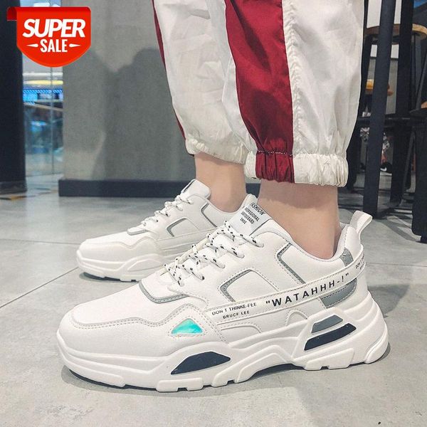 

men's shoes spring and autumn korean version of the trend board male students old youth leisure sports running #lf7s