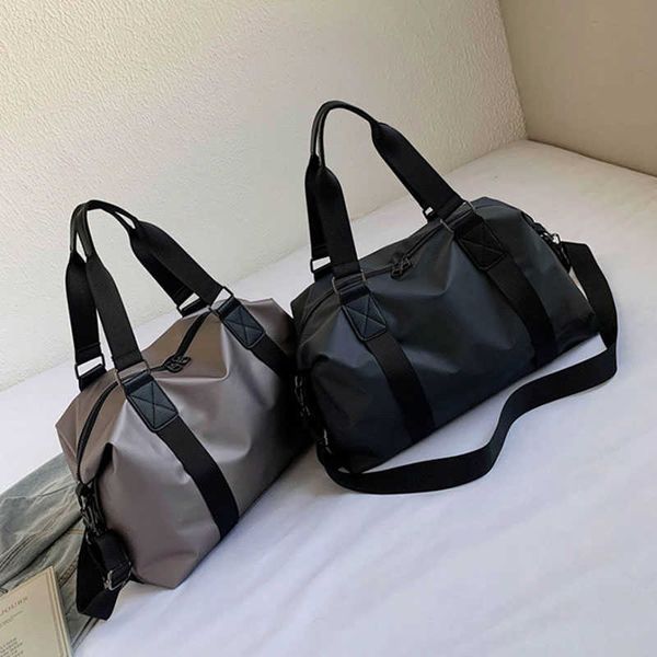 Borsa fitness da donna Borsa da palestra da uomo Borsa da palestra per allenamento sportivo Borse da viaggio a spalla Bagagli Borsa da palestra in nylon impermeabile Outddor Borse XA247A Y0721