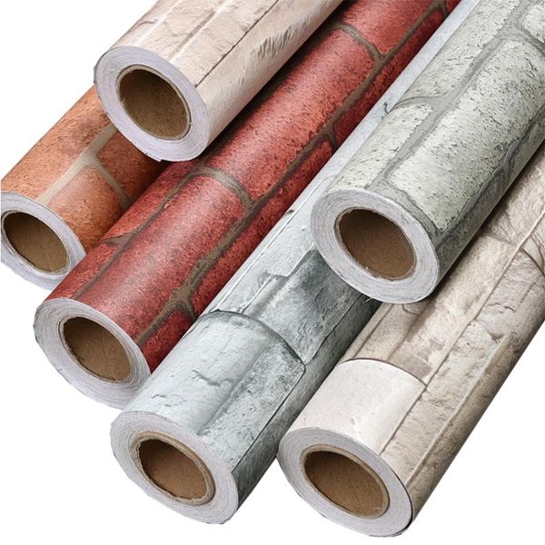 

wallpapers pvc waterproof contact paper for bedroom wall peel and stick stone pattern wallpaper self adhesive stickers kids room home decor