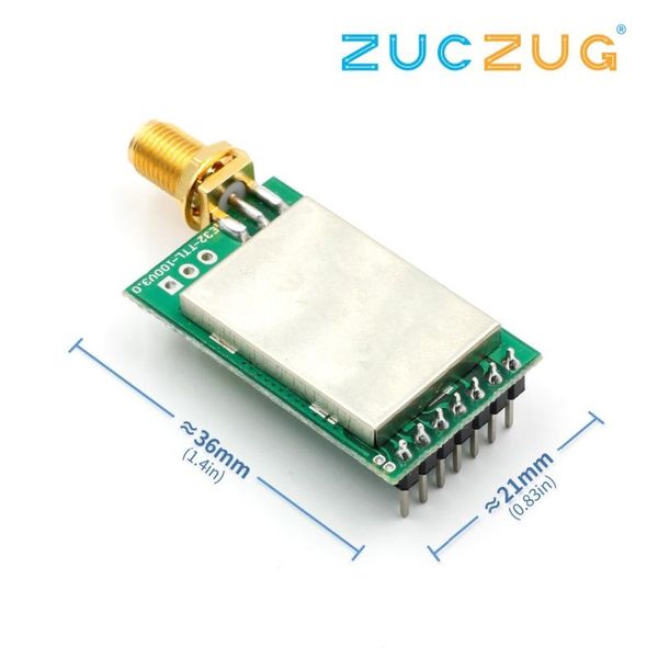 

integrated circuits arsmundi lora sx1278 433 mhz wireless rf module iot transceiver cdsenet e32-433t20dt uart long range 433mhz transmitter