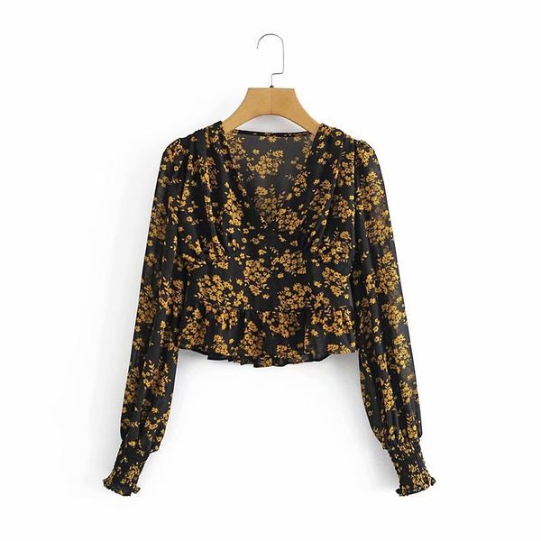 

2021 new fashion women's clothing simple casual light mature charm printing loose waist shirt size s-l, White