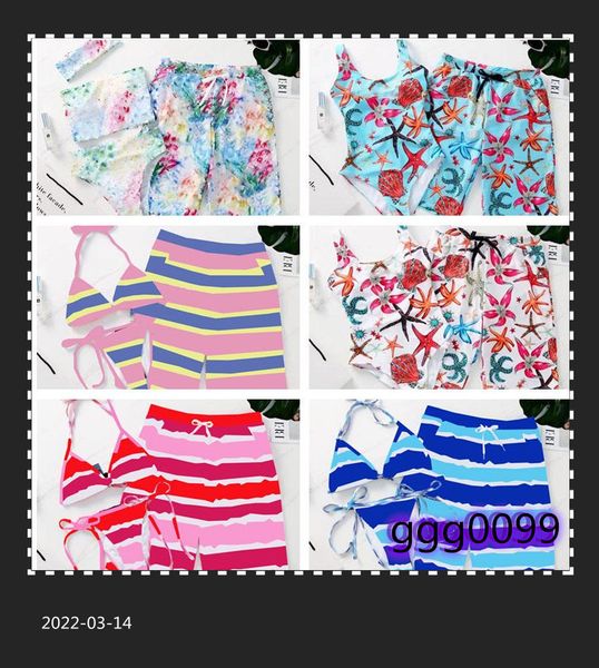 

swim bikini trunk bikini set women stripe short fast shipping bathing suits sexy