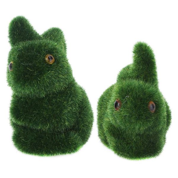 

2pcs home p props mini model ornament simulation animal (random style)