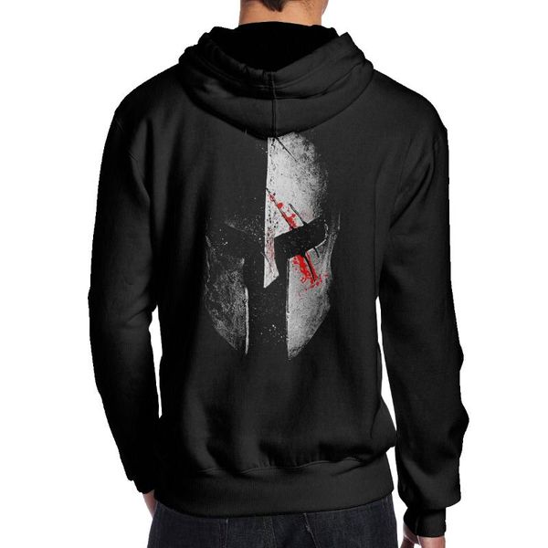 

men's hoodies & sweatshirts the mighty helmet hoodie brand warm thick sweatshirt hip-hop loose characteristic personality skull pullove, Black