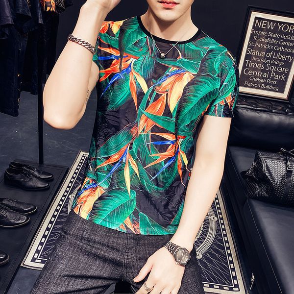 

men's polos fashion brand summer & luxury print t shirt men casual streetwear tshirt male short sleeve o-neck m-4xl yxtq, White;black