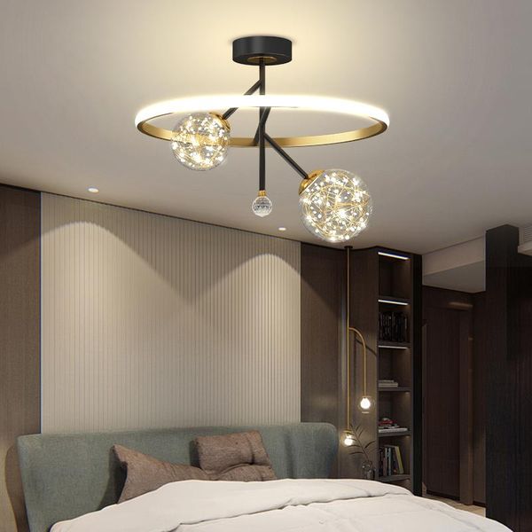 

chandeliers nordic led chandelier modern minimalist home ceiling lamp living room bedroom dining indoor lighting study lamps