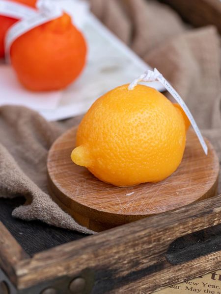 

candles candle orange flavor home indoor bedroom