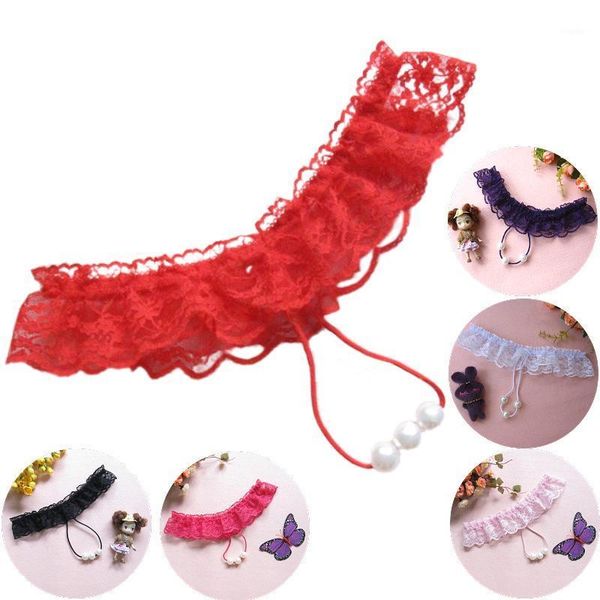 

women's panties pearl massage panties, beautiful and gorgeous t-pants, Black;pink