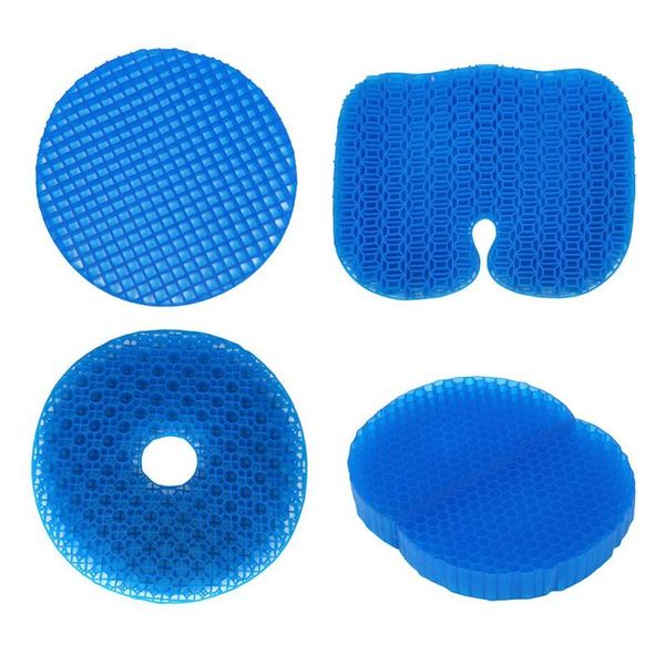 

cushion/decorative pillow car sofa seat cushion home office for health care pain multifunctional pad 1pcs gel elastic honeycomb
