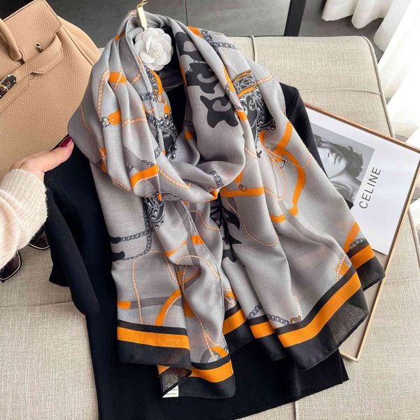 

design autumn and thin cotton linen women's summer sunscreen versatile korean version foreign style silk scarf shawl dual-purpose, Black;purple