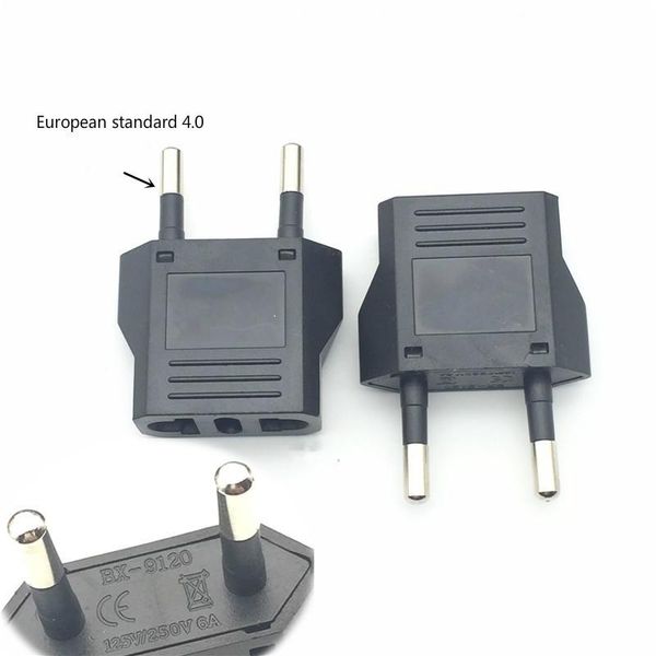 

smart power plugs us to eu plug mini adapter american euro europe european travel ac converter electrical outlet socket