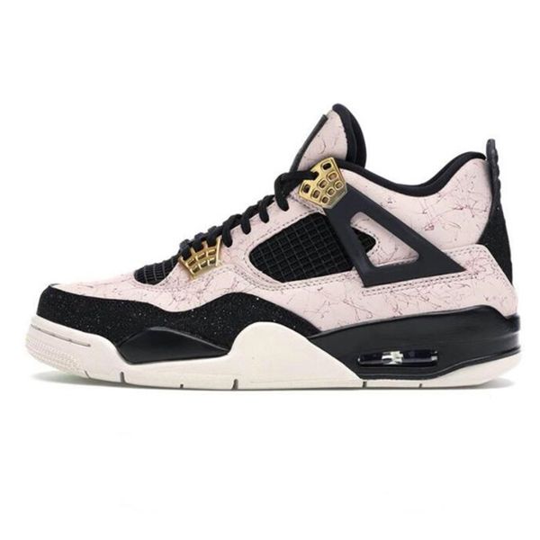 

jumpman 4 retro men basketball shoes black university blue unc silver toe bred starfish fire red sports women sneakers trainers size