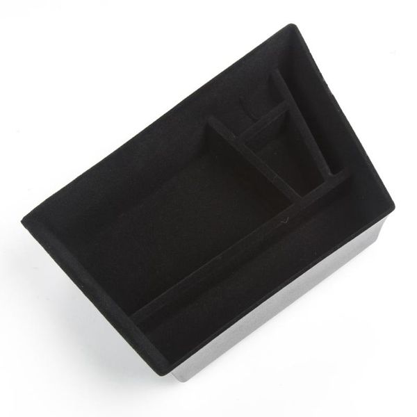 

car organizer center console tray for 2021 elantra accessories flocking armrest storage glove box sunglasses holder