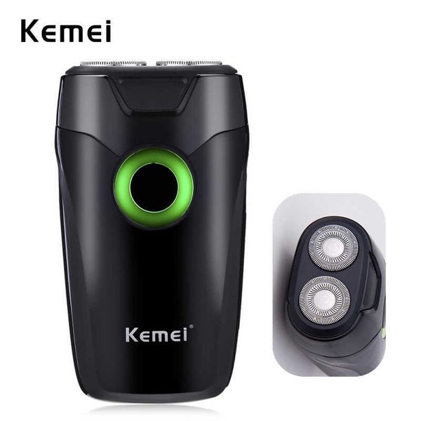 

kemei electric shaver men beard trimmer wet and dry beard razor professional floating 3d head shaving trimmer machine 45g p0817