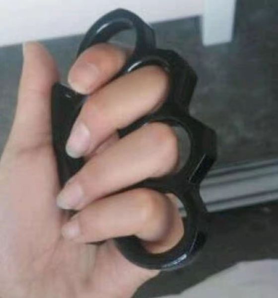 

colorful glass fiber finger tiger four finger self defense weapon iron four finger self defense hand brace zinc alloy self defense equipm090