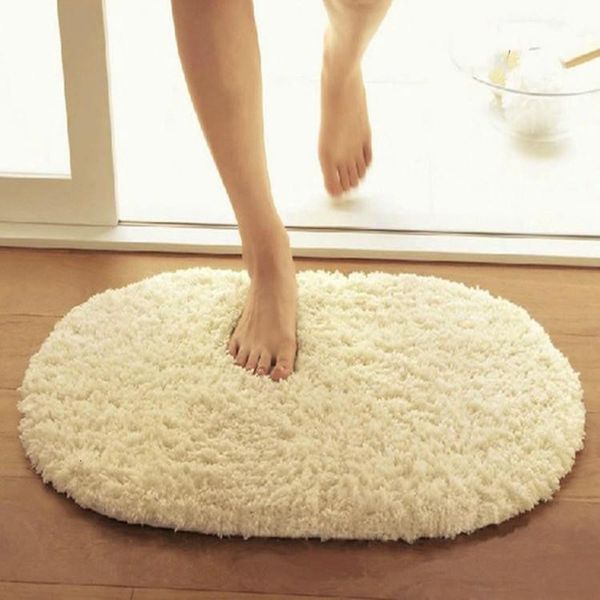 

cashmere oval carpet floor mat bathroom absorbent door beoom bedside blanket
