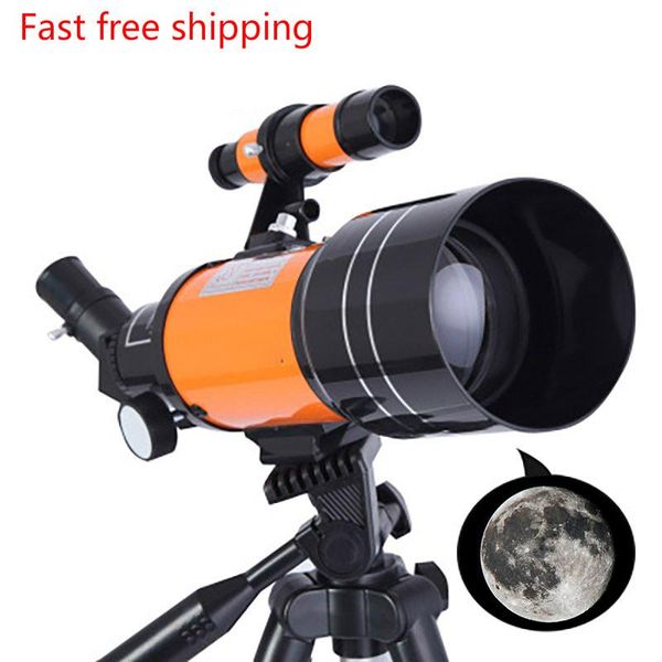 

telescope & binoculars fast professional stargazing space astronomical with portable tripod observation scope kids gift