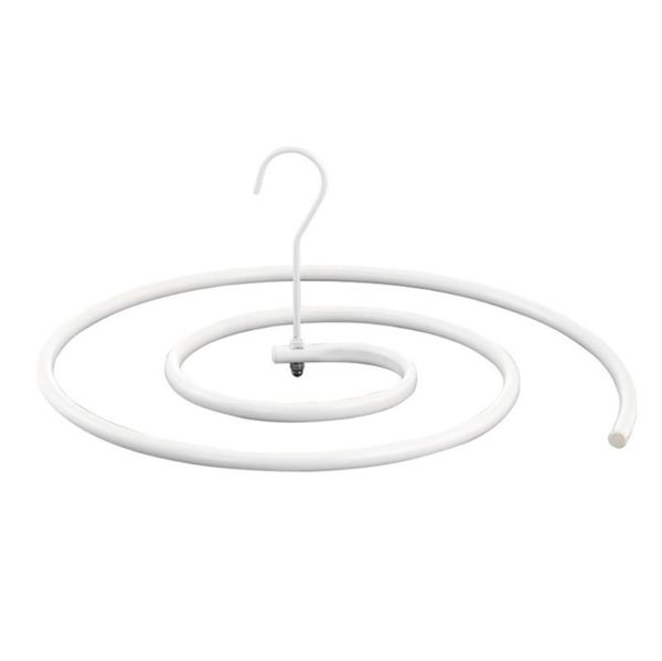 

hangers & racks spiral round shaped sheet quilt blanket hanger anti-slip windproof rotating clothes drying hook rack household