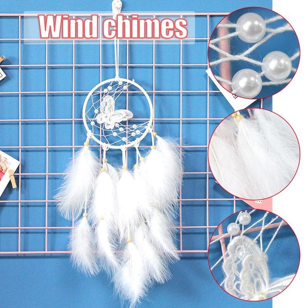 

decorative objects & figurines butterfly dream catcher ornament wall hanging handmade home bedroom decoration great birthday gifts for frien