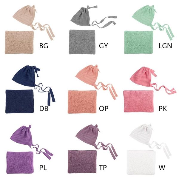 

blankets & swaddling 2 pieces attractive born pography scarf hat set perfect for memorable shoots baby shower gift presents