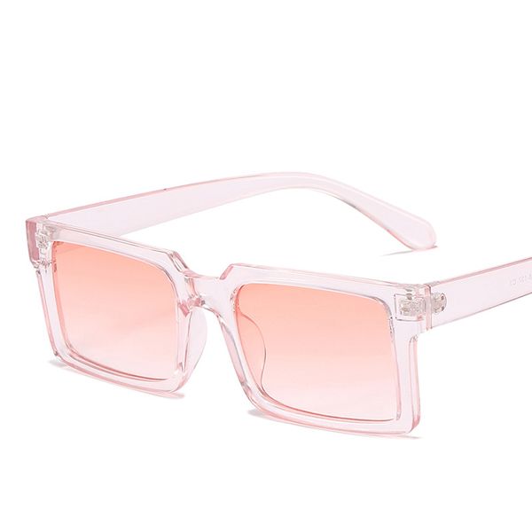 

square womens sunglasses 2020 fashion vintage brand small rectangle brown lens female glasses for men retro oculos eyewear