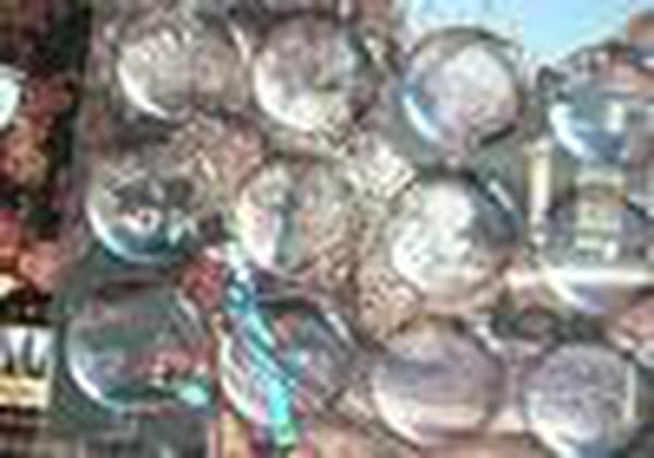 

5000 pcs/lot clear epoxy sticker 1 inch 3d crystal bottle caps sticker