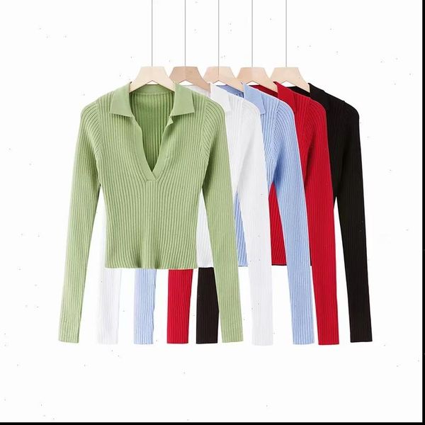 

winter for women pullove kawaii crop sweater korean cropped sweater vintage ribbed knitted sweater women sweaters 2021, White;black