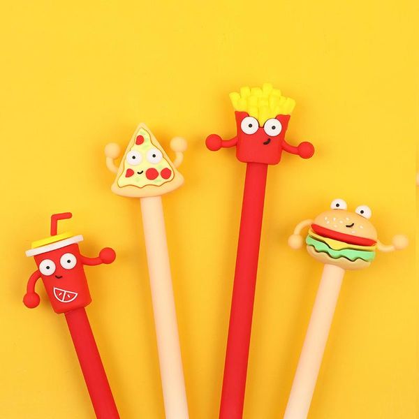 

gel pens ellen brook 1 pcs cute kawaii creative fast food hamburger cola school office stationery pen sweet lovely fries pizza