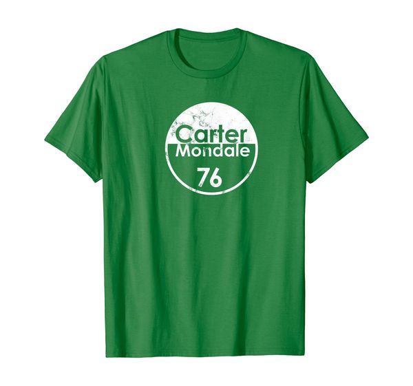 

carter mondale 76 - vintage campaign button, White;black
