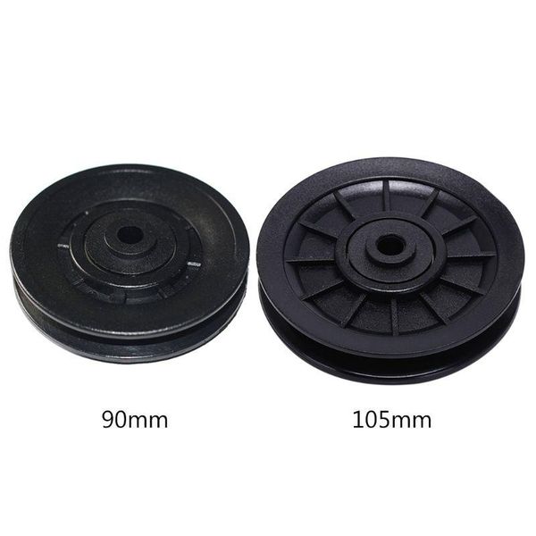 

accessories durable wearproof nylon bearing pulley wheel cable gym fitness equipment 90/105mm