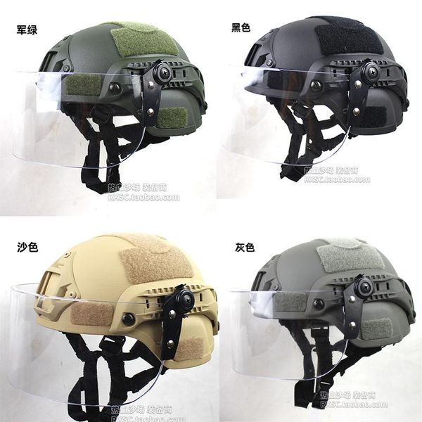 

cycling helmets tactical action cs protective helmet windproof riot multicolor