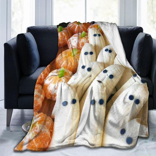 

blankets orange banana sofa bedroom warm blanket 3d printing air conditioner quilt throw sheet home textile gift