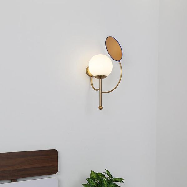 

wall lamp modern decoration est design e27 glass 2021 project lighting