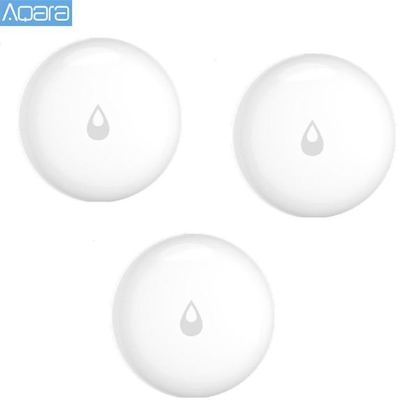 

smart home control aqara ip67 water immersing sensor leak detector for remote alarm security soaking ready sto